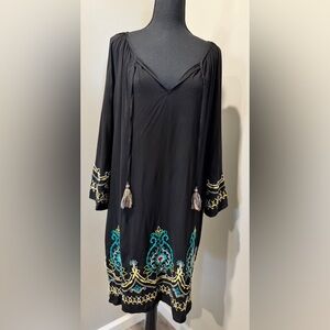 Kate and Sam embroidered to Boho dress size XL free‎ spirited  Festival ready